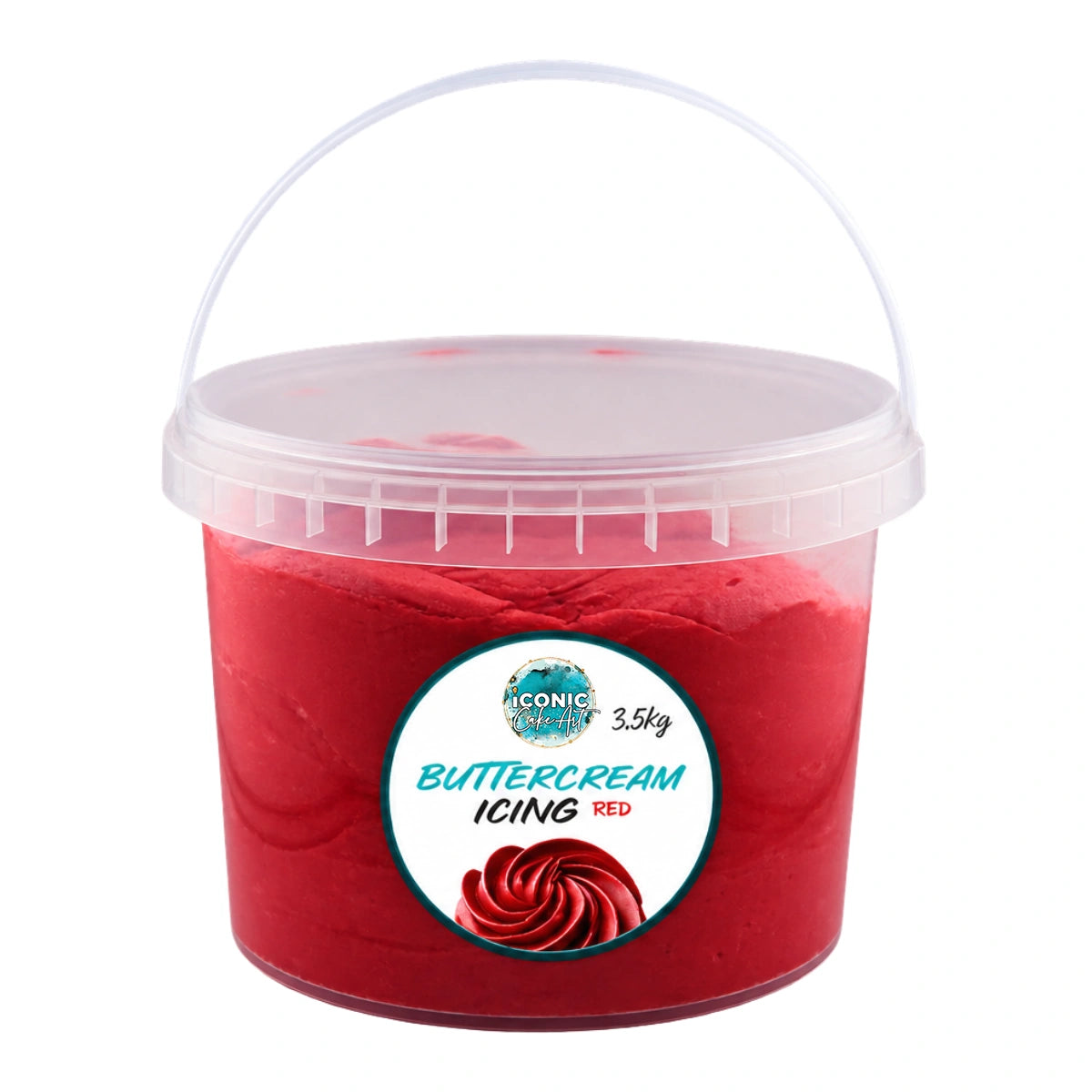 Red Vanilla Ready to Use Buttercream 3.5kg - Iconic Cake Art