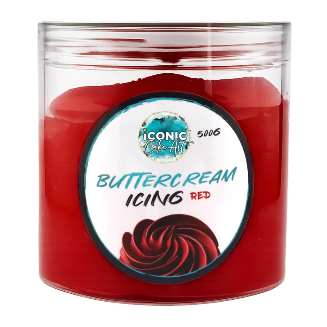 Red Vanilla Ready to Use Buttercream 500g - Iconic Cake Art