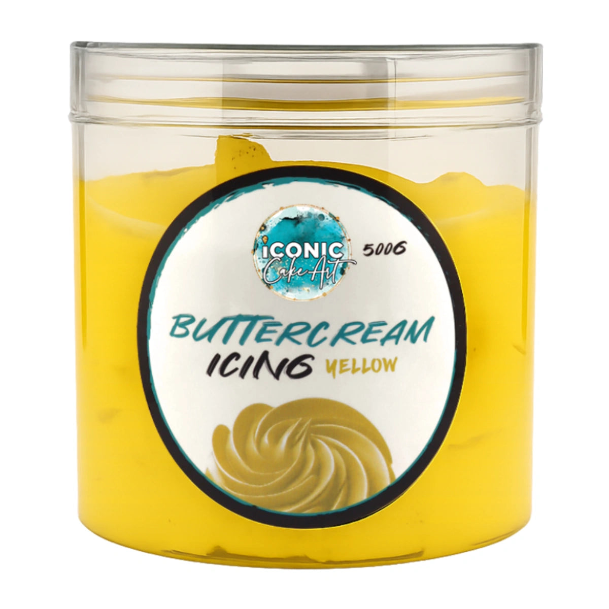 Yellow Vanilla Ready to Use Buttercream 500g - Iconic Cake Art