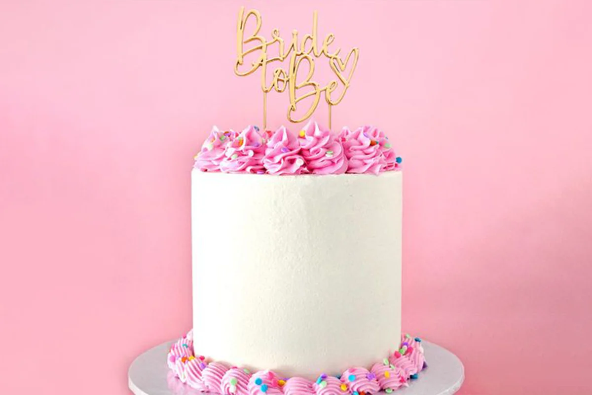 Gold Bride to Be Topper - BSC