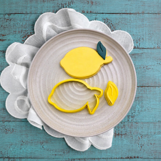 Lemon Embosser and Cutter - Custom Cookie Cutters