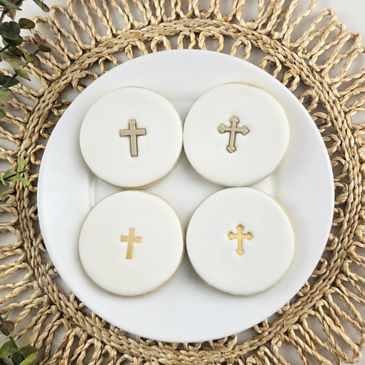 Crosses Embosser Set - Custom Cookie Cutters