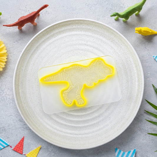 Trex Fossil Bones Debosser and Cutter - Custom Cookie Cutters