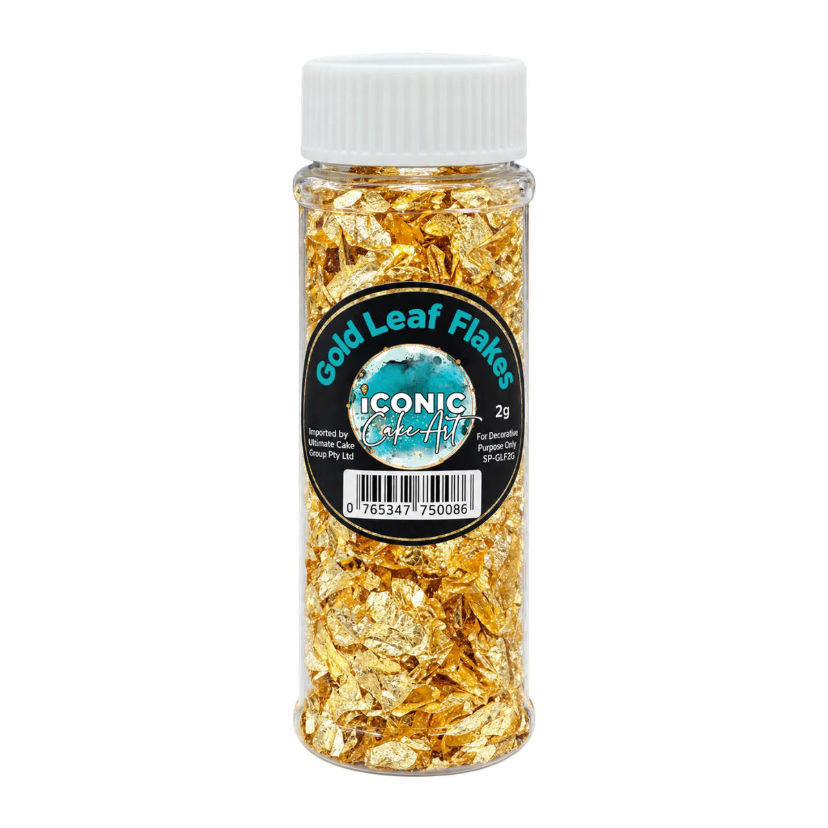 Gold Flakes 2g - Iconic Cake Art