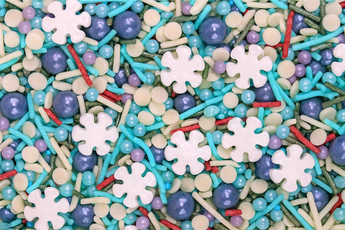 Snow Queen Mixed Fancy 1kg - Iconic Sprinkles