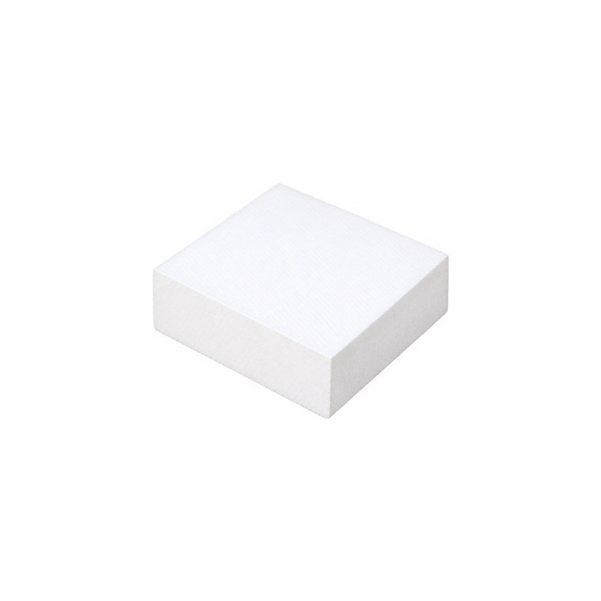 Square 6 x 2 High Polystyrene Cake Dummy - Iconic Cake Art