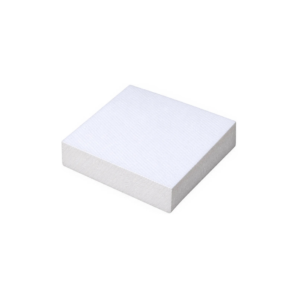 Square 8 x 2 High Polystyrene Cake Dummy - Iconic Cake Art