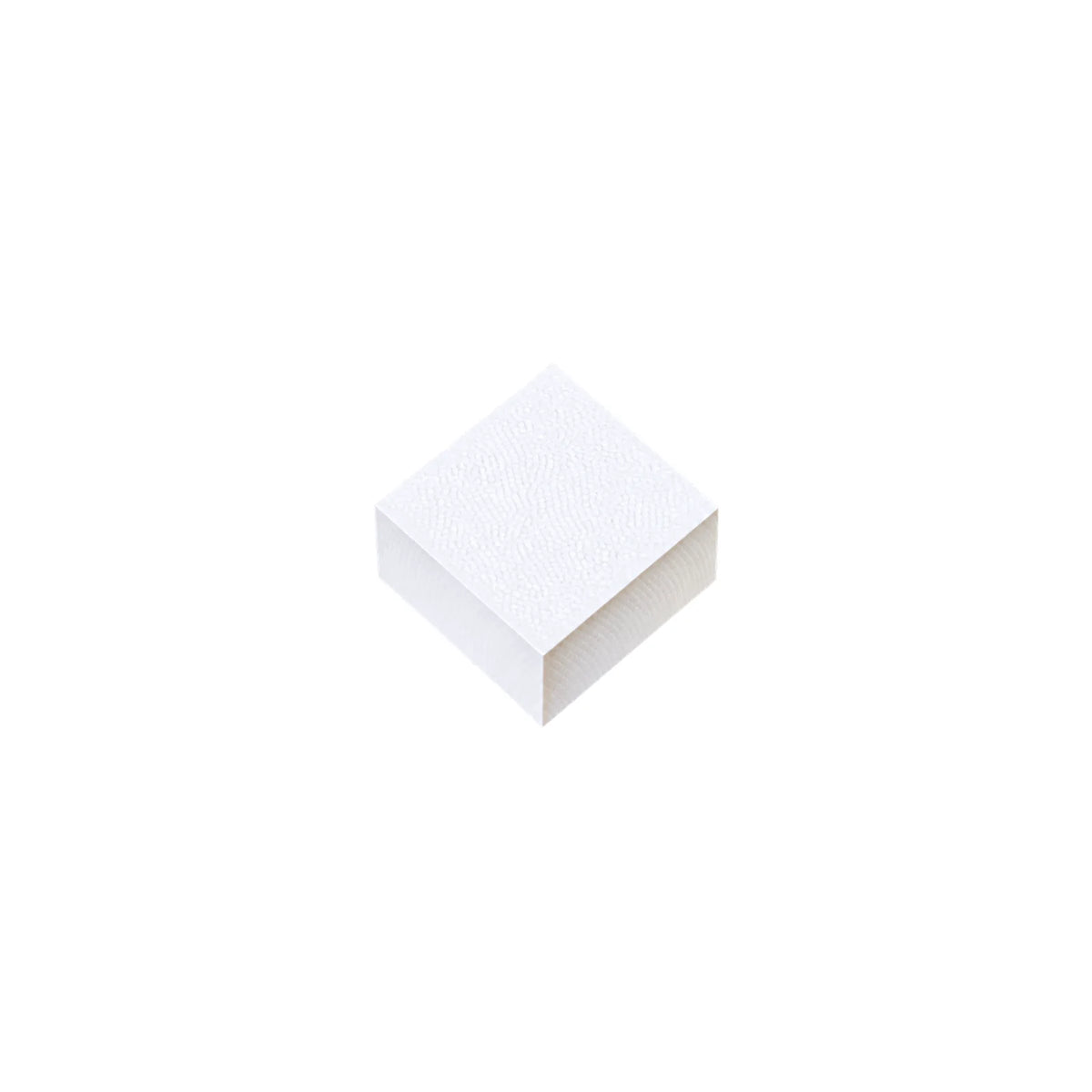 Square 5 x 3 High Polystyrene Cake Dummy - Iconic Cake Art