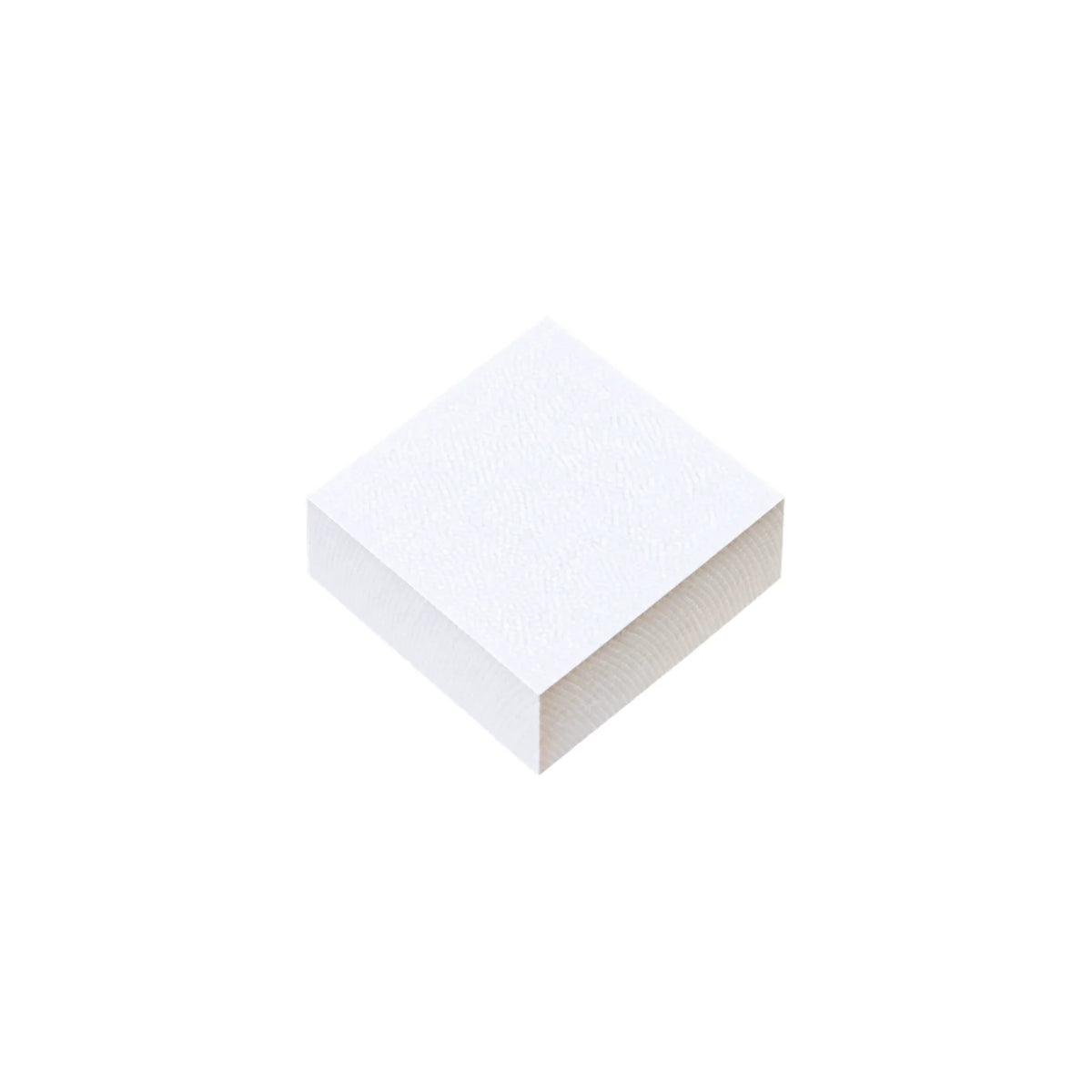 Square 8 x 3 High Polystyrene Cake Dummy - Iconic Cake Art