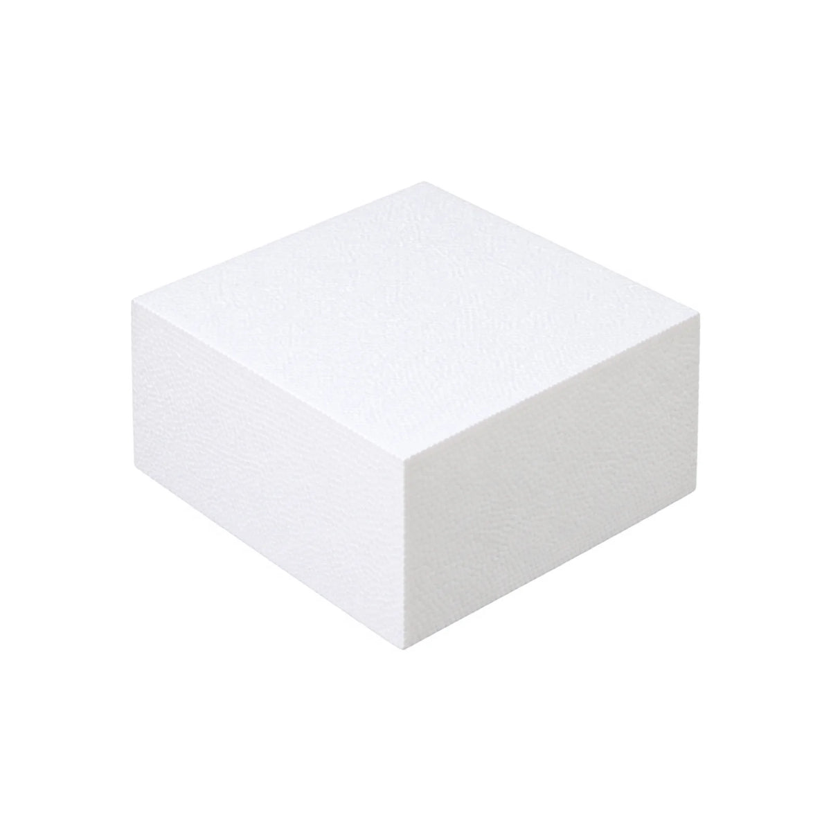Square 9 x 4 High Polystyrene Cake Dummy - Iconic Cake Art
