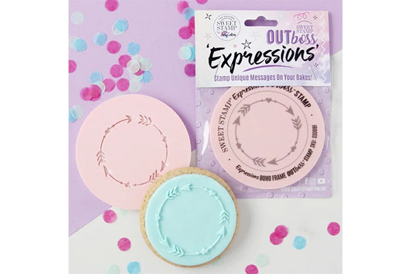 Boho Frame - Outboss Expressions - Sweet Stamp