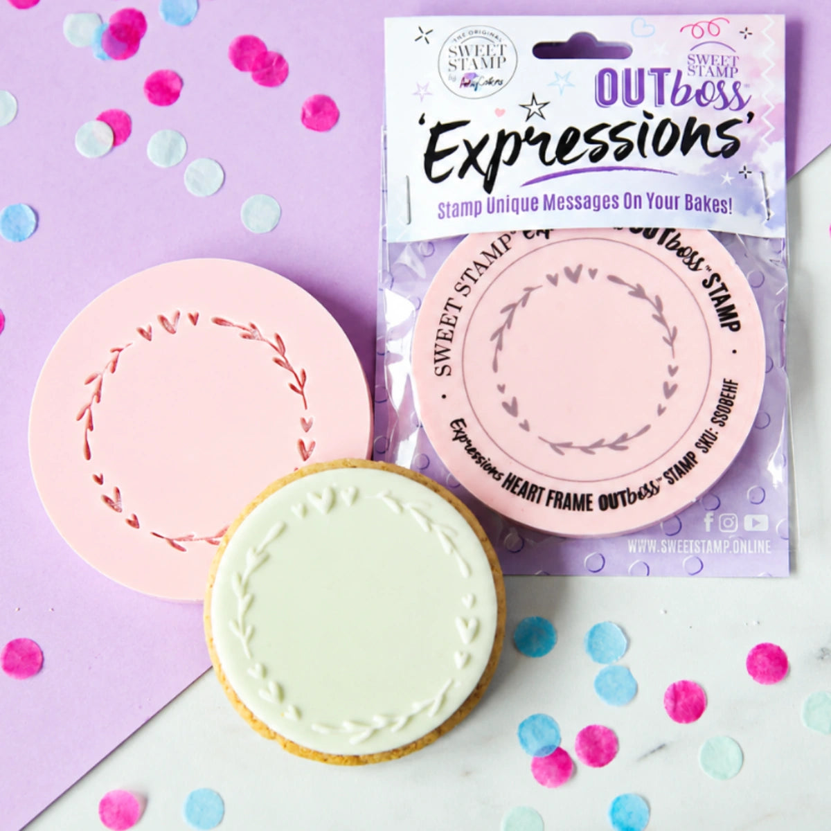 Heart Frame - Outboss Expressions - Sweet Stamp