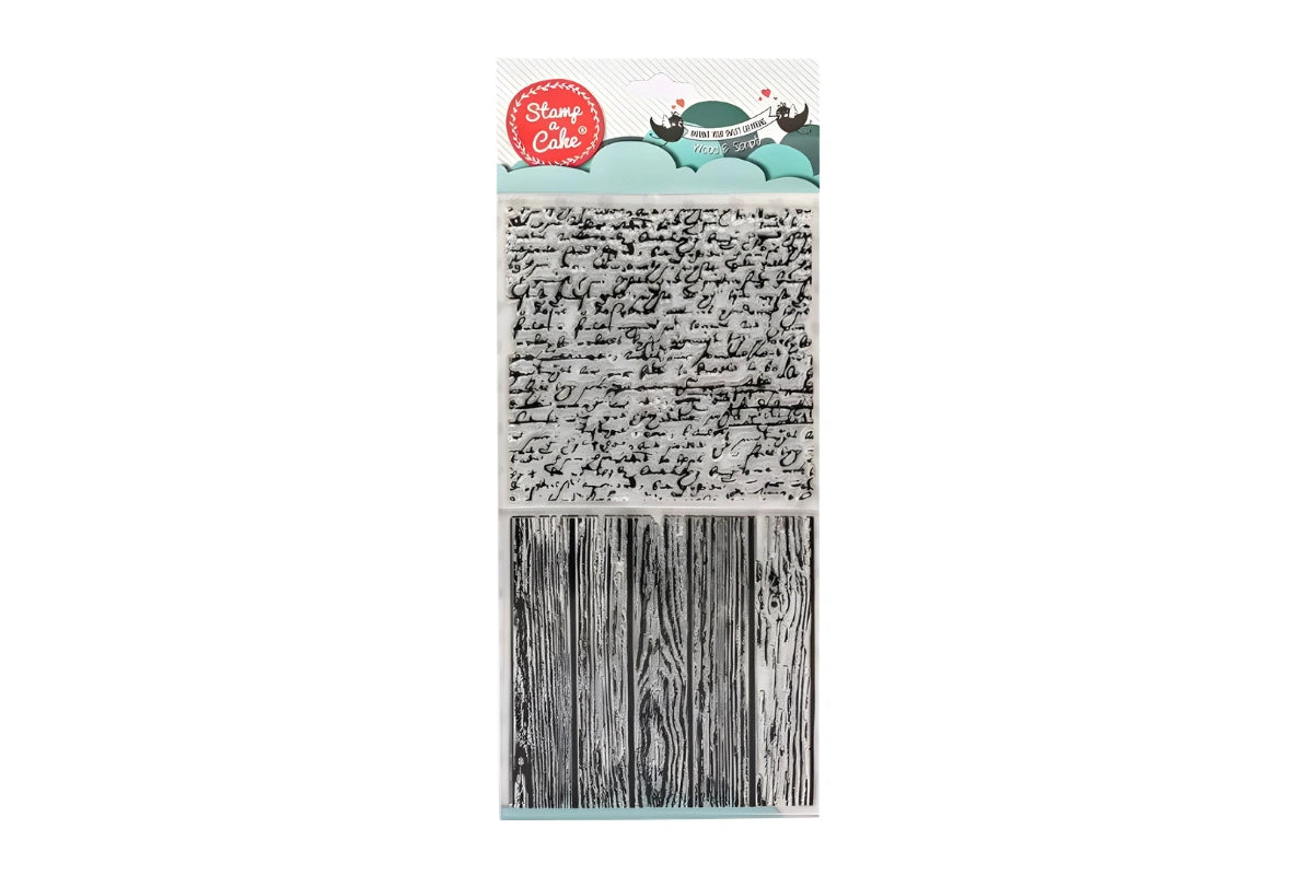Stamp a Cake Bake Group - WOOD and SCRIPT