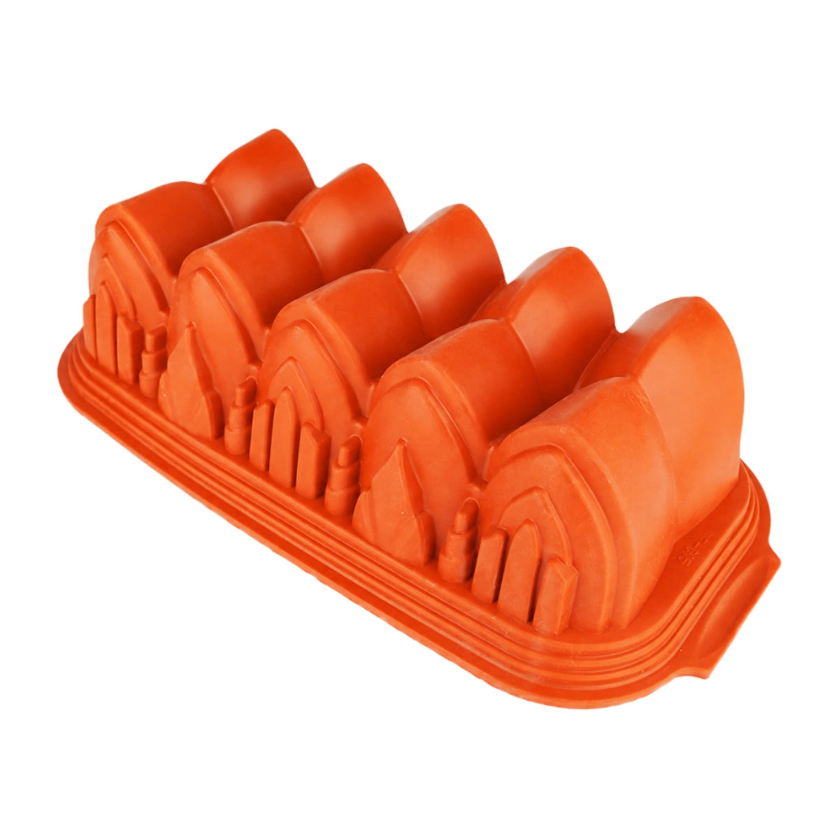 Cathedral Church Bundt Log Silicone Chocolate Mould - Iconic Cake Art