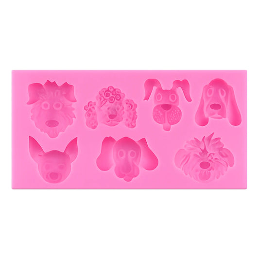 Dog Faces - Silicone Mould