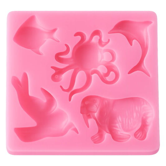 Sea Creatures Silicone Mould