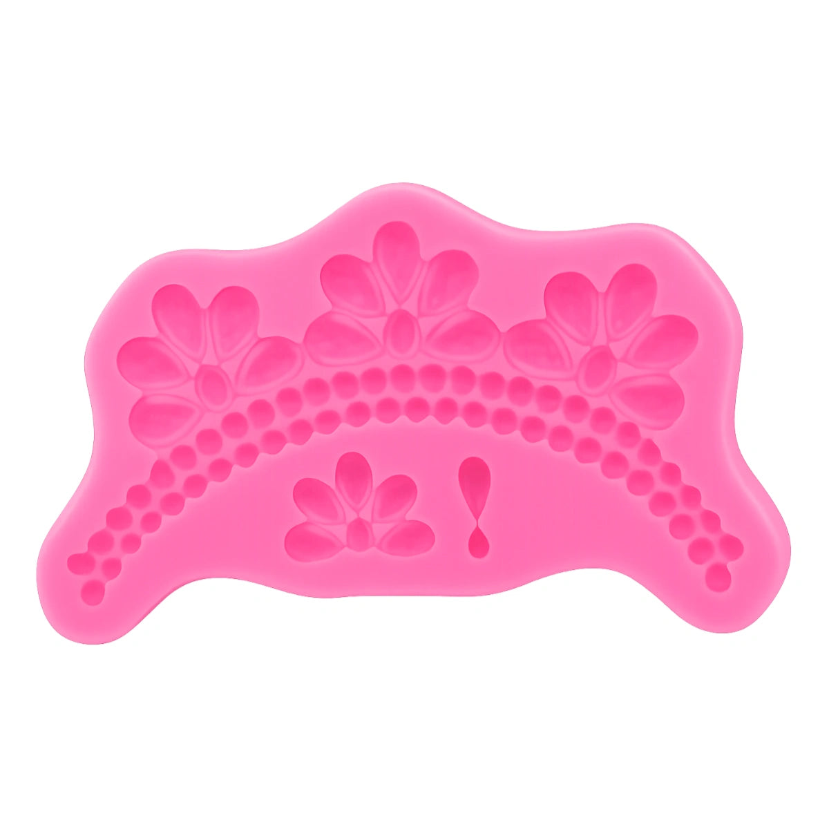 Pearl Border Silicone Mould
