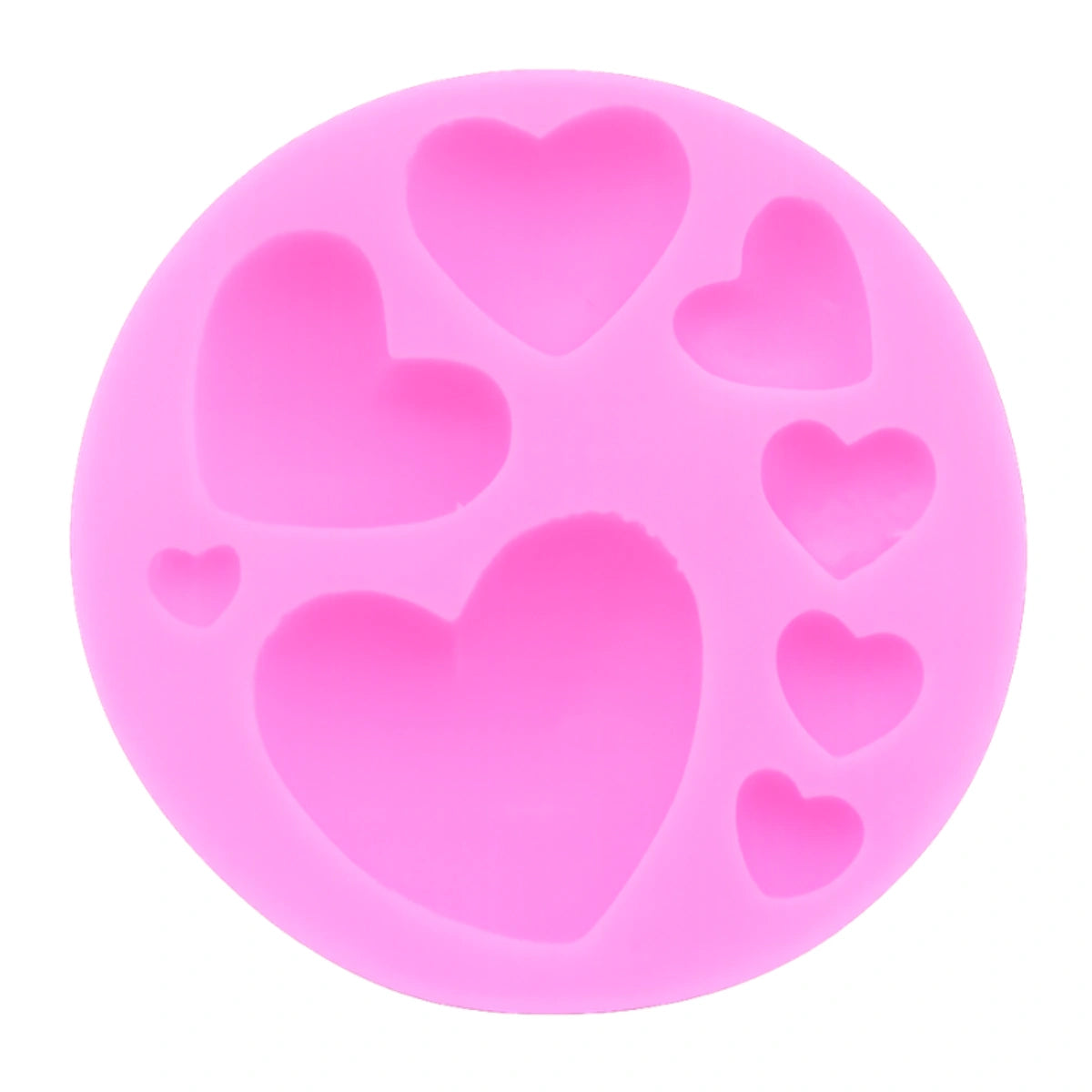 3D Heart Silicone Mould