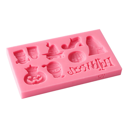 Halloween Items - Sugarcraft Pink Silicone Mould