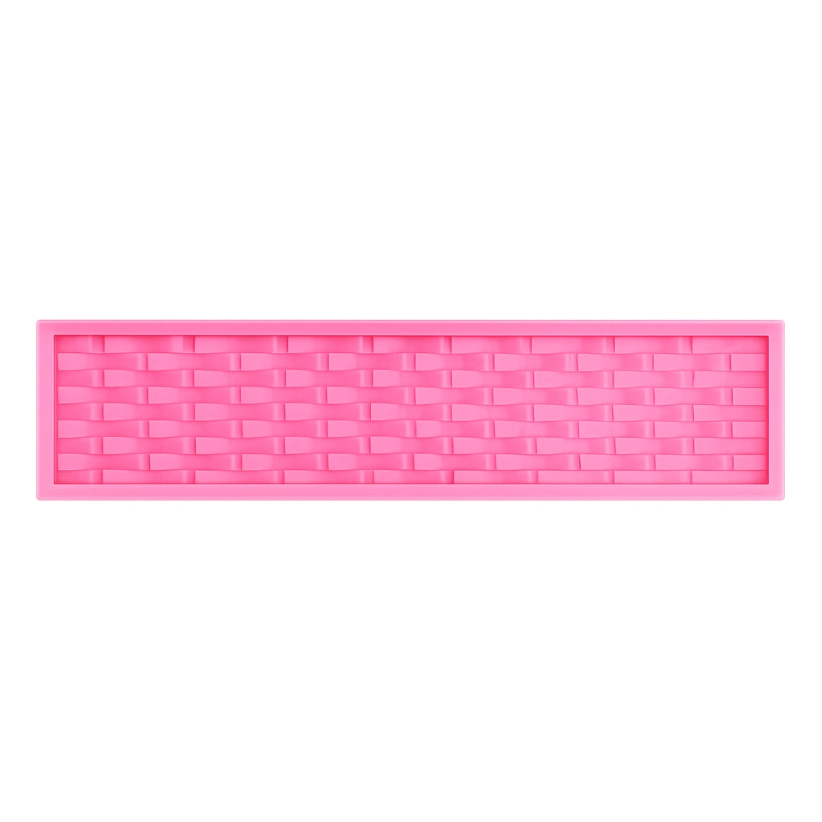 Basketweave Border Silicone Mould