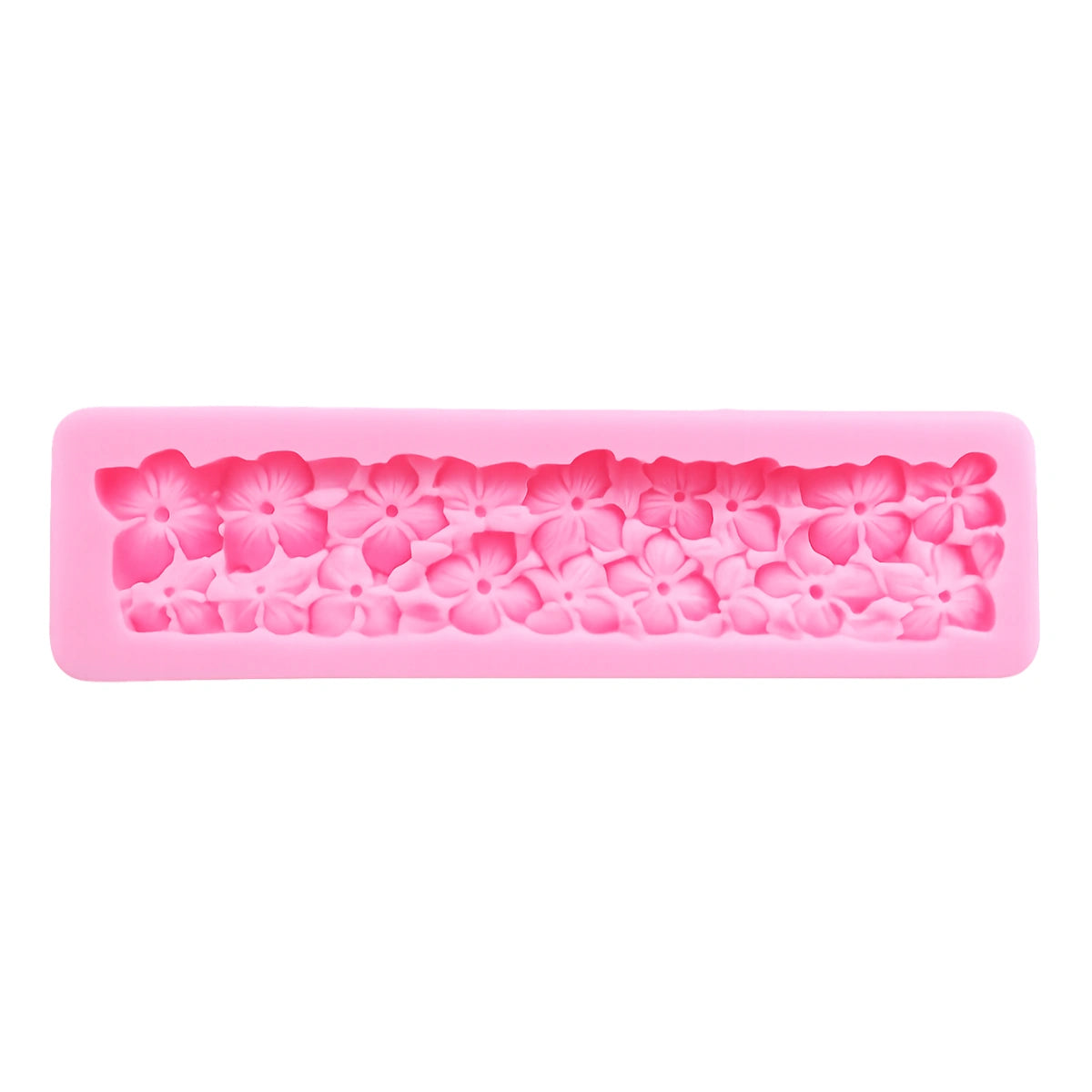 Flower Border Mold - Silicone Mould - Hydrangea