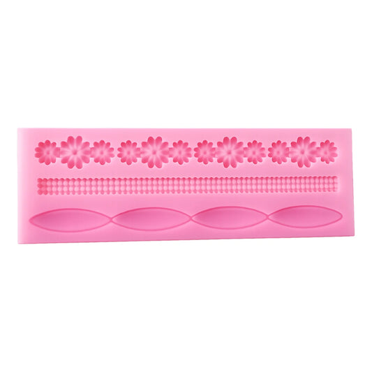 Multi Border Mold - Silicone Mould