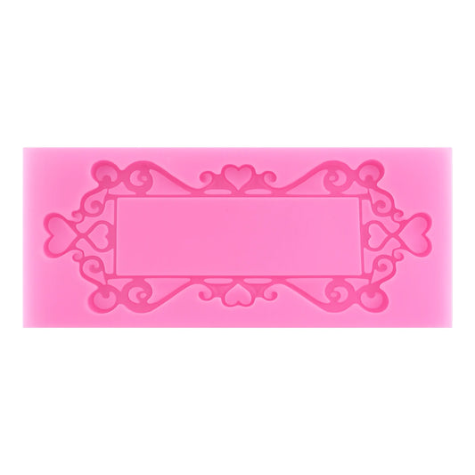 Rectangle Heart Plaque Mold