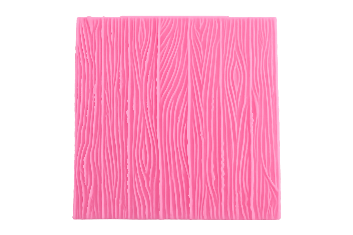 Texture Embossed Mat Silicone Mould - Tree Bark Small Texture