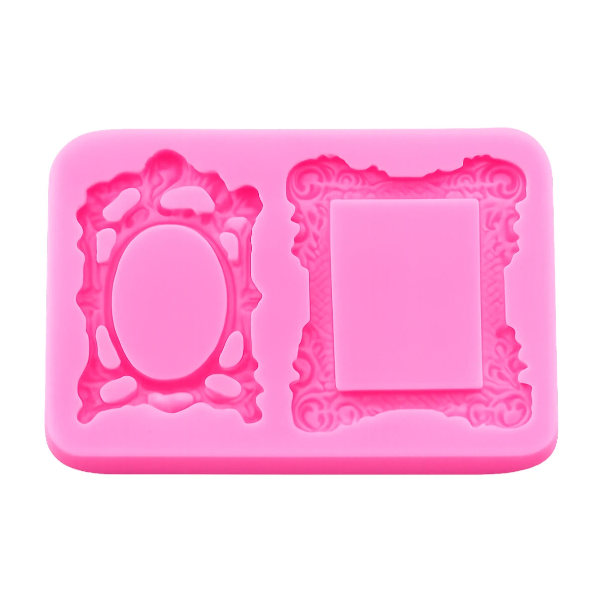 Mirror Plaque - Silicone Mould - 2 Types