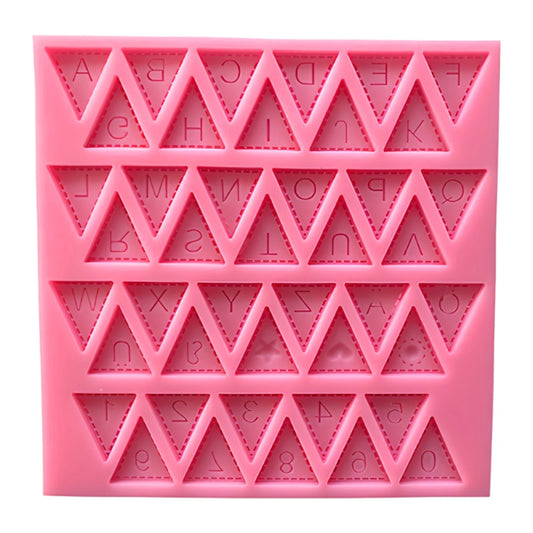 Baby Bunting Alphabet Silicone Mould - Iconic Cake Art