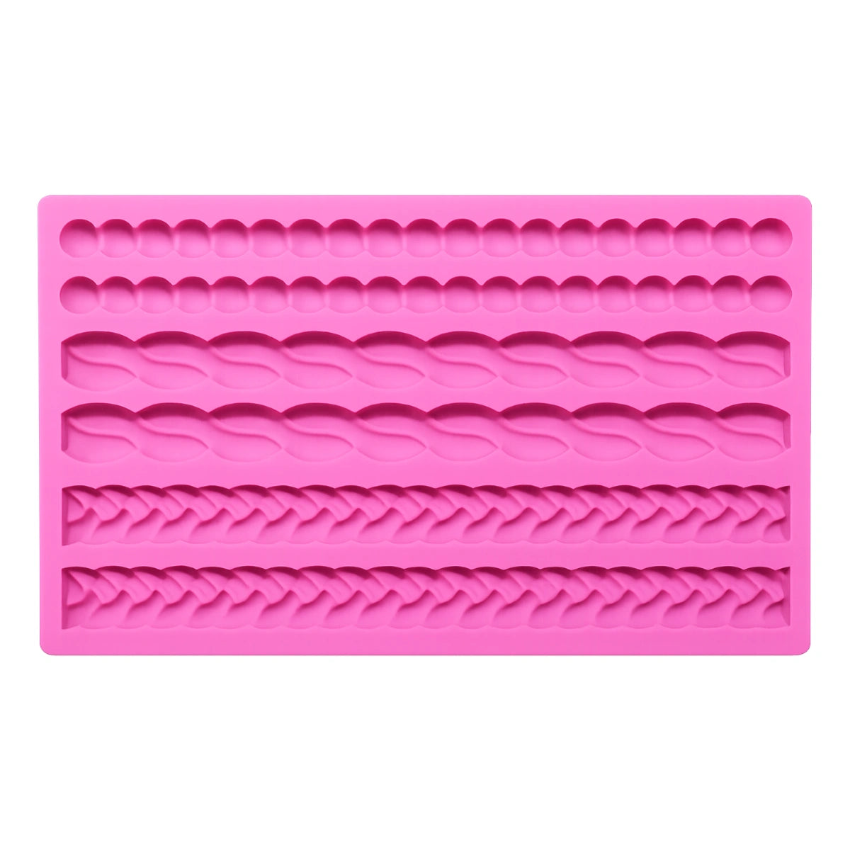 Edges Impression Silicone Mold - 3 Styles