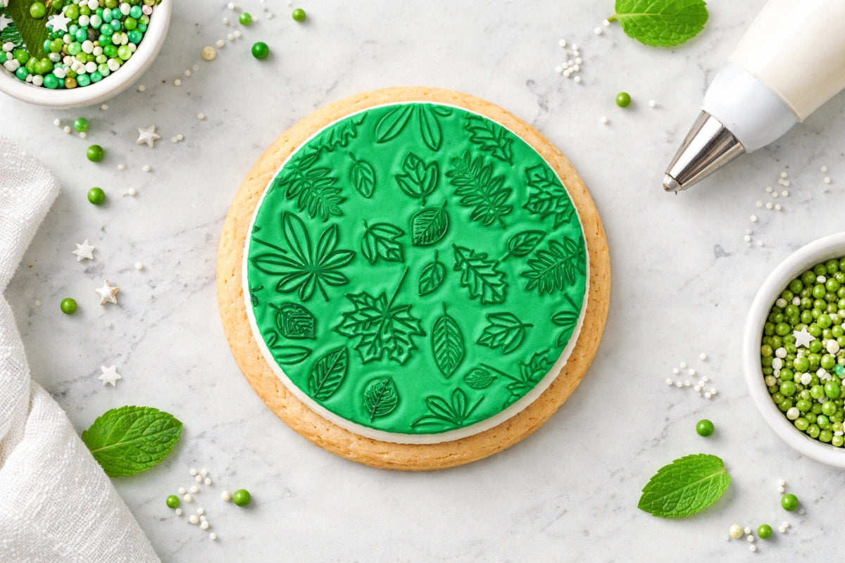 Pattern Embosser Impression Tool - Leaves
