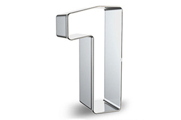 Number 1 Cookie Cutter 3 Inch High - Iconic Cake Art