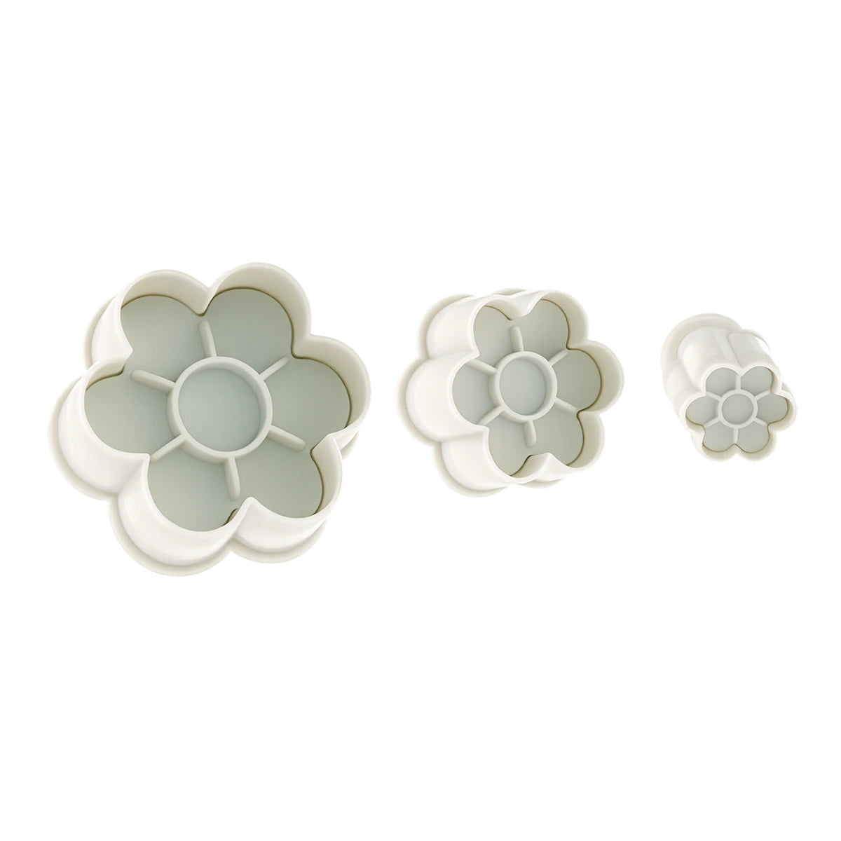 6 Petal Lace Flower Plunger Cutter Set (3 Pack) - T Quality Tools