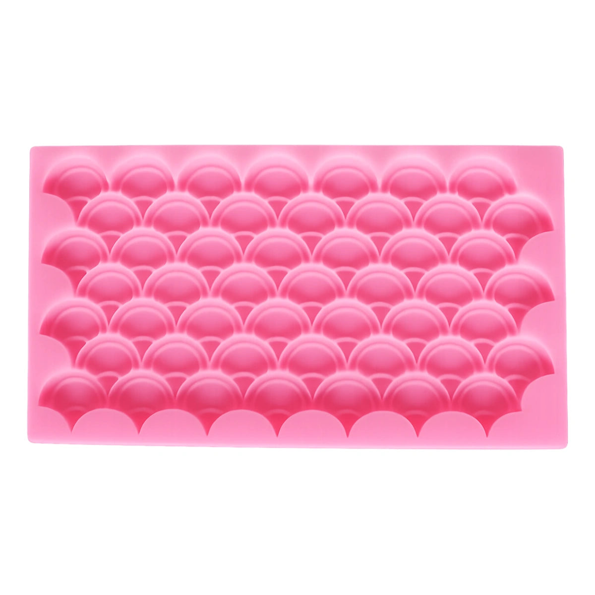 Mermaid Scales Silicone Mould - 19.5cm X 10.5cm