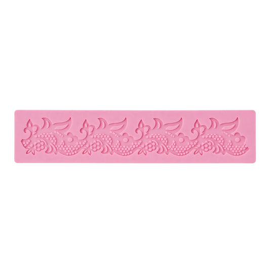 Fleur De Lis Cake Lace Mat Mhc026 - Iconic Cake Art