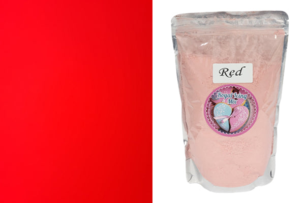 Red Royal Icing Mix 500g - Iconic Cake Art