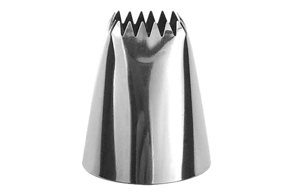 Square Teeth Piping Tips - Square 24 Teeth