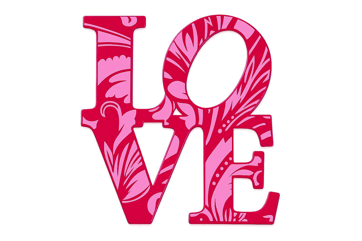 One Pcs Love - Cake Decorating Scripts - Topper - Bakery Crafts