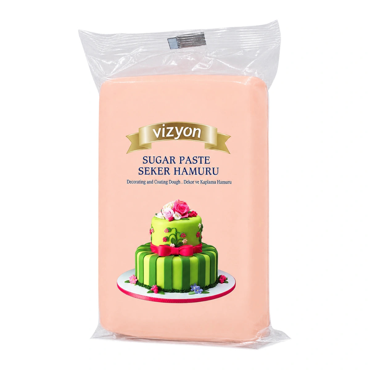 Light Salmon Fondant 1kg - Vizyon