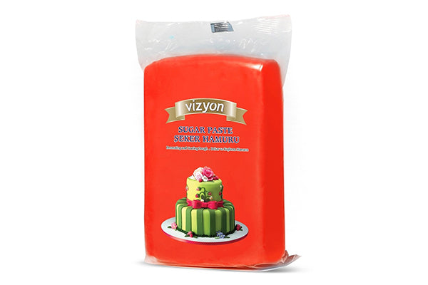 Red Fondant 1kg - Vizyon