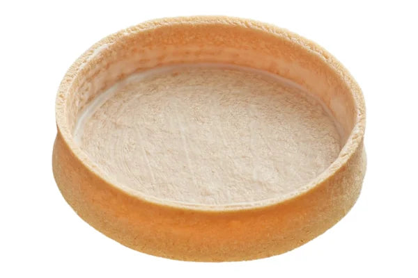 Vanilla Large Round Tart Shell (9 Pack) - Iconic Cake Art