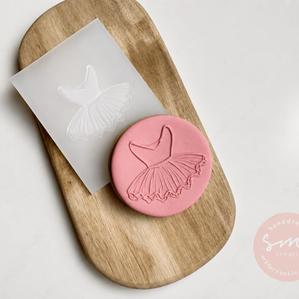 Tutu Stamp Small - Sarah Maddison Cookie Stamps