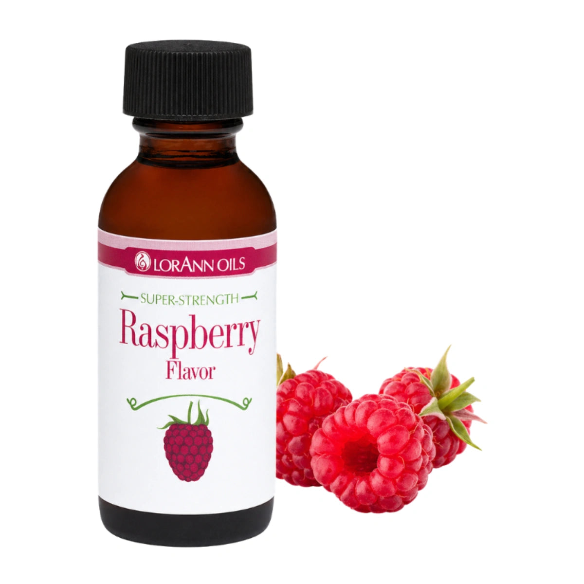 Raspberry Super Strength Flavours 1oz - Lorann