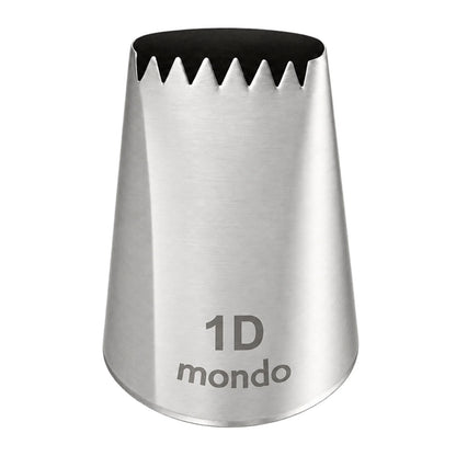 #1D S Basketweave Piping Tip - Mondo