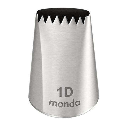 #1D S Basketweave Piping Tip - Mondo