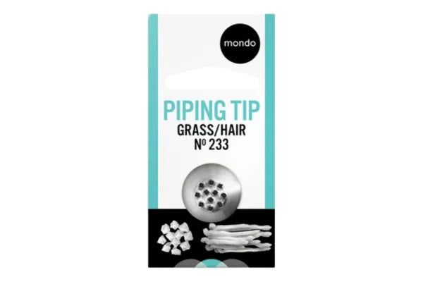 #233 S Grass Hair Piping Tip - Mondo