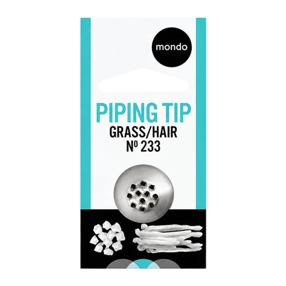 #233 S Grass Hair Piping Tip - Mondo