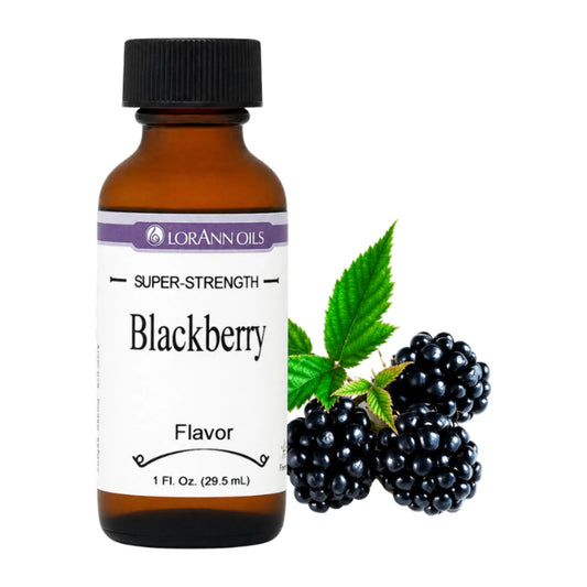 Blackberry Super Strength Flavours 1oz - Lorann