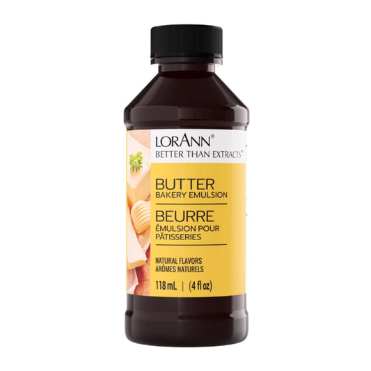 Butter Flavour (Natural) Bakery Emulsion - Lorann